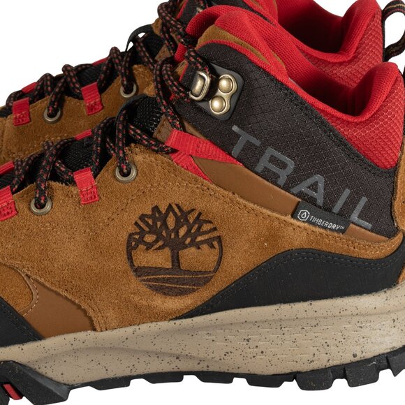 Timberland Garrison Trail Waterproof Mid Hiker Medium Color Brown Suede 8.5 main image 10